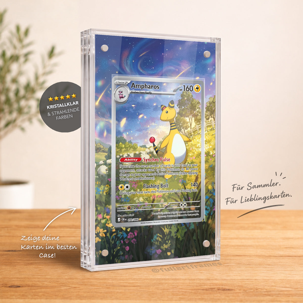 Magnetic Card Case – Ampharos CRI 090