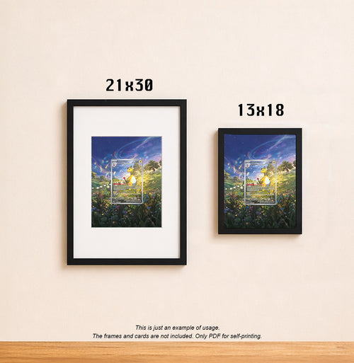 Ampharos CRI 090 – Artwork als PDF-Download