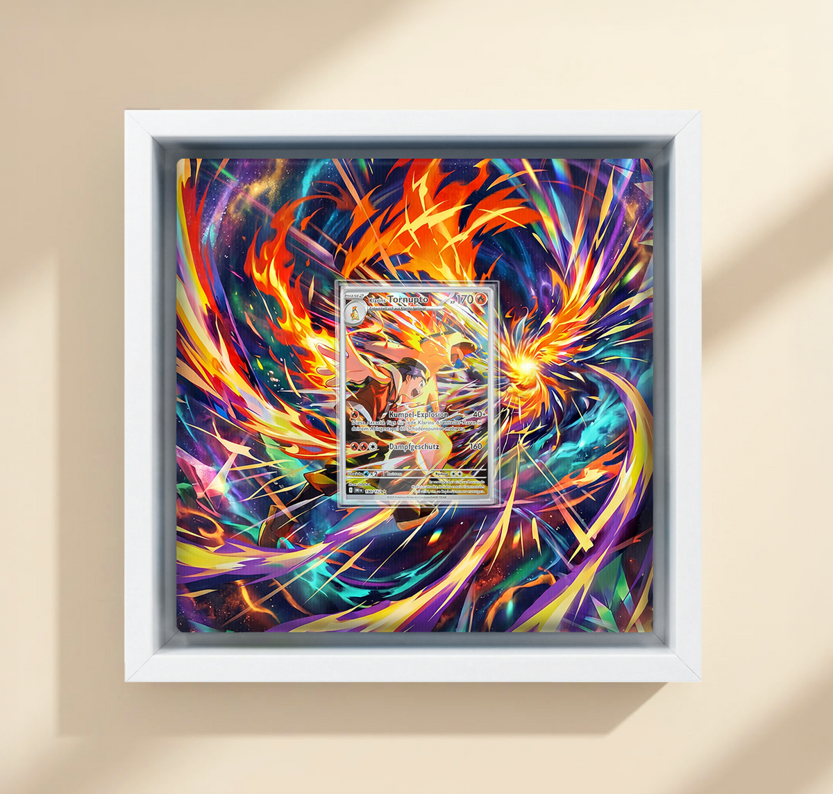 Pokémon Kartenrahmen – Klarins Tornupto DRI 190
