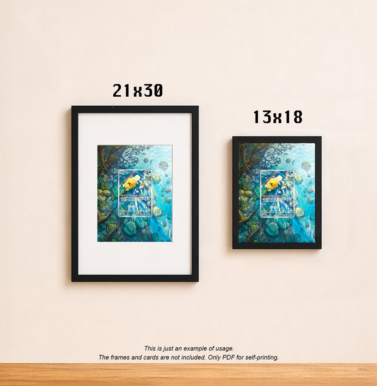 Mistys Enton / Misty's Psyduck DRI 193 – Artwork als PDF-Download