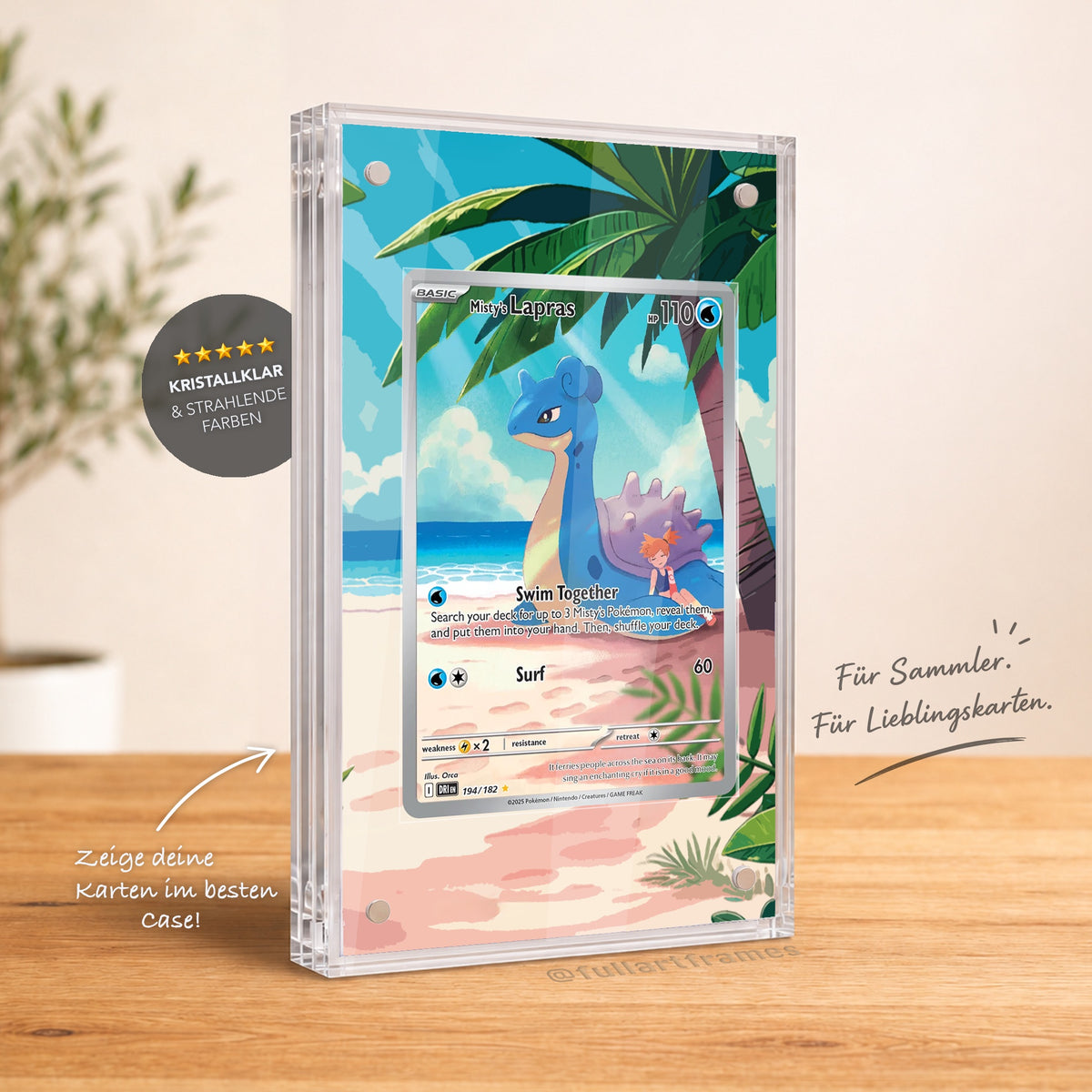 Magnetic Card Case – Mistys Lapras / Misty's Lapras DRI 194