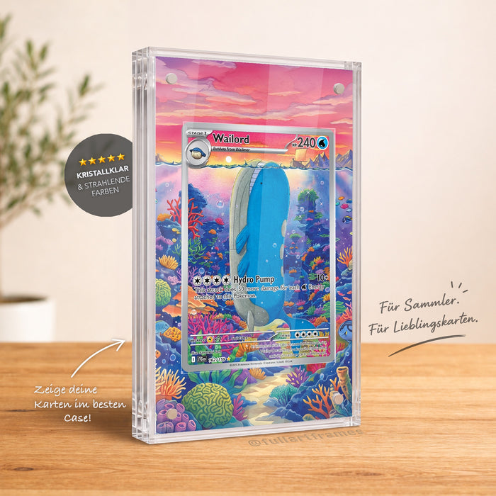 Pokémon Magnetic Card Case – Wailord JTG 162