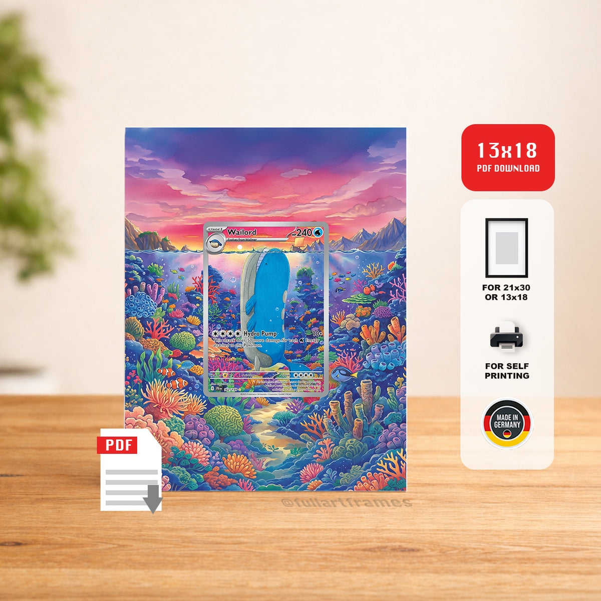 Wailord JTG 162 – Artwork als PDF-Download