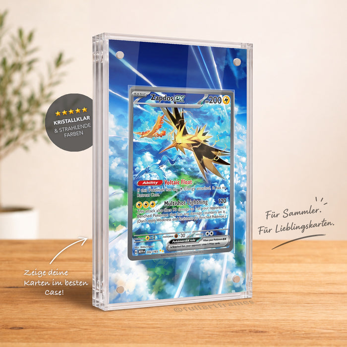 Pokémon Magnetic Card Case – Zapdos Ex MEW 202