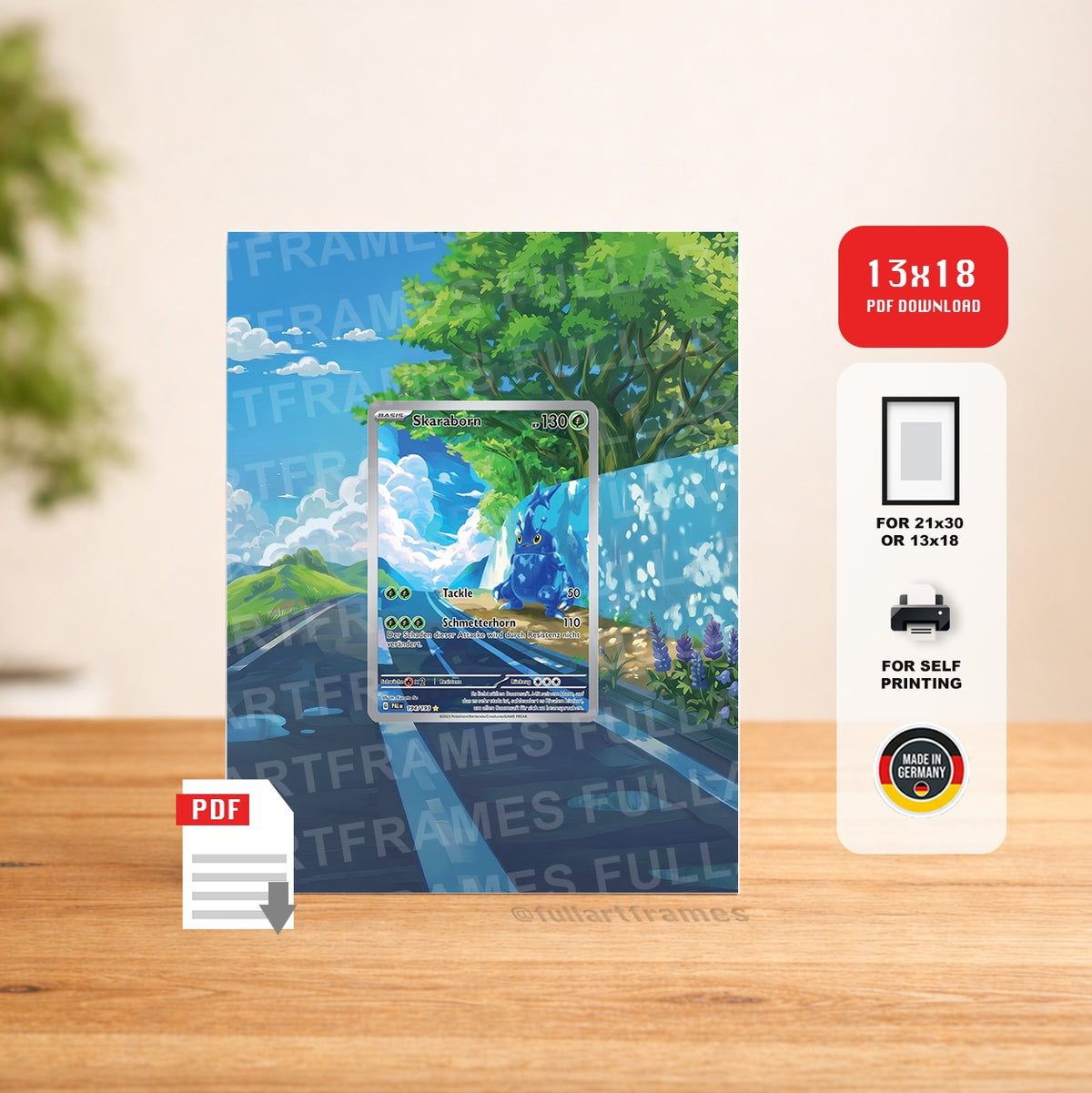 Skaraborn / Heracross PAL 194 – Artwork als PDF-Download
