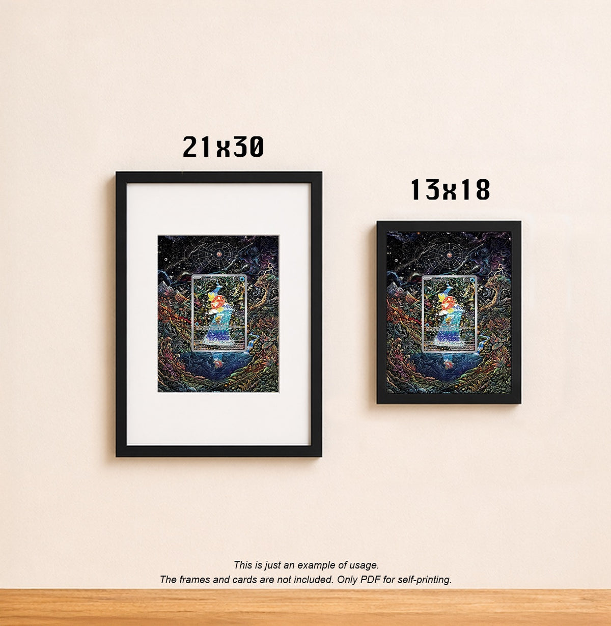 Karpador / Magikarp PAL 203 – Artwork als PDF-Download