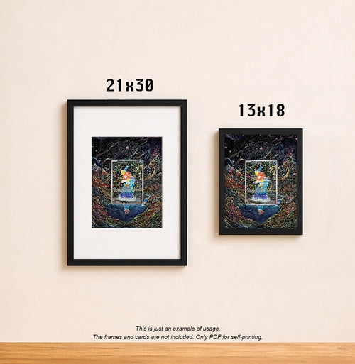 Karpador / Magikarp PAL 203 – Artwork als PDF-Download