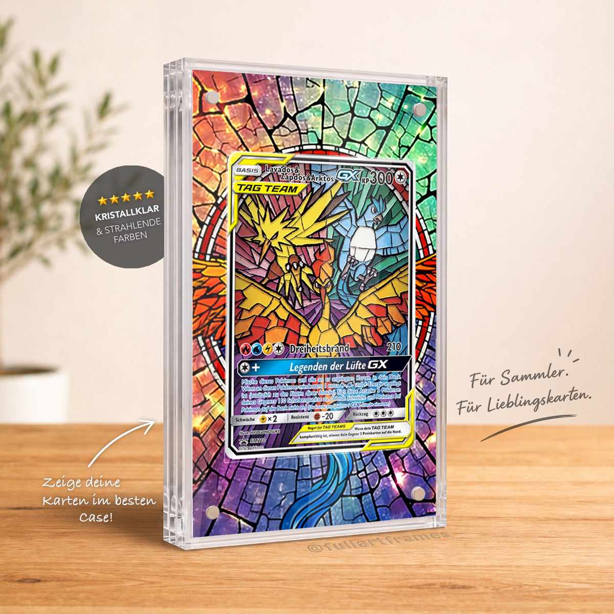 Magnetic Card Case – Lavados, Zapdos & Arktos / Moltres, Zapdos & Articuno SM 210