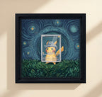 Pikachu mit grauem Filzhut / Pikachu with Grey Felt Hat SVP 085