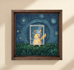 Pikachu mit grauem Filzhut / Pikachu with Grey Felt Hat SVP 085
