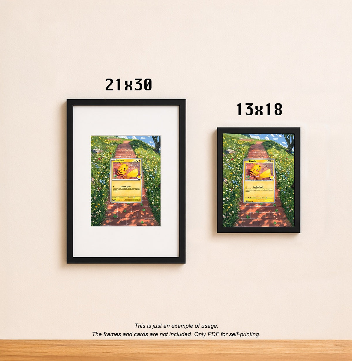 Pikachu TEF 051 – Artwork als PDF-Download