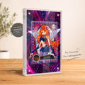 Magnetic Card Case – Dark Bloom VIOLET-022